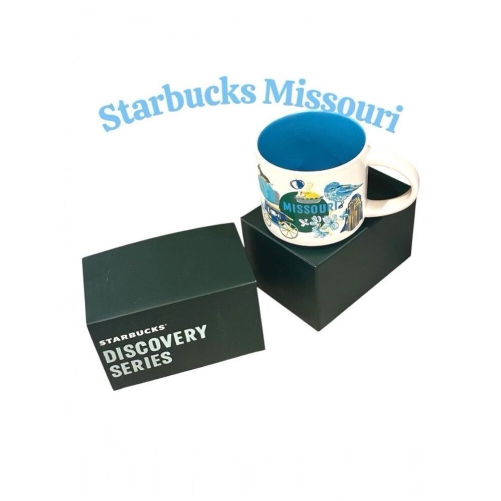Starbucks Missouri Discovery Series Ceramic Coffee Mug Cup NIB